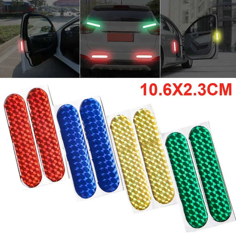 

Reflective Tape Waterproof Stickers Self Adhesive Safety Caution Reflector Stickers Outdoor for Trucks Cars Bikes Accessories