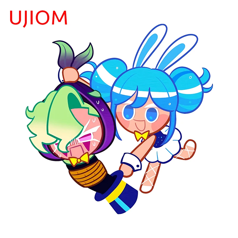 UJIOM For Cartoon Cookie Run Game Theme Wall Stickers Creative Interesting Window Desk Decal Fashionable Kids Room Wallpapers