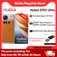 Nubia Z70S Ultra 5g Smartphone New Global Version Snapdragon 8 Elite 6600Mah Battery 6.85'' 144Hz Amoled Display Nfc Telephone Moile Phone