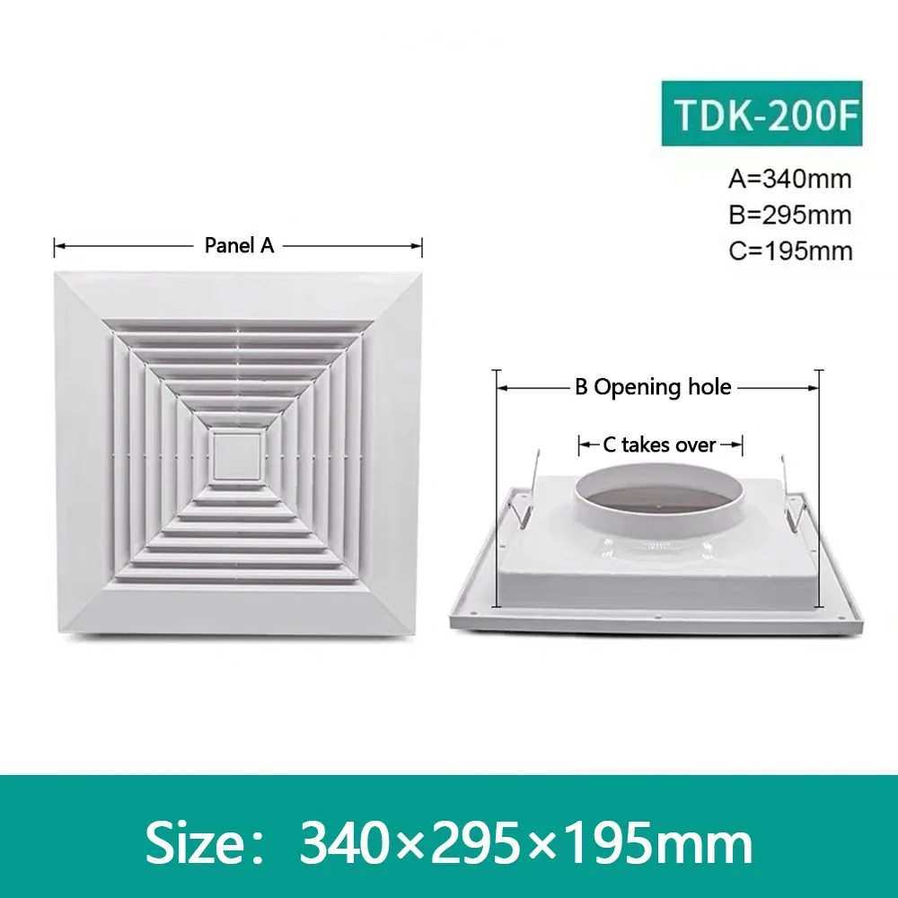 

Полезная пластиковая решетка для вентиляции, квадратная, для потолочного монтажа, белая, для систем вентиляции