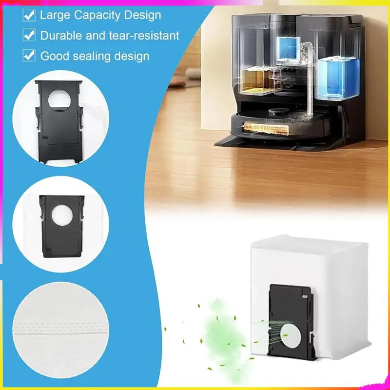 M04K For Eureka J20, For Midea W20 W20 Pro Robot Vacuum Cleaner Main Side Brush Hepa Filter Mop Cloth Dust Bags Accessories