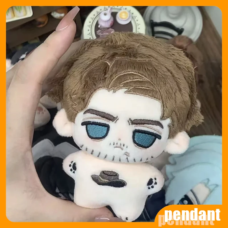 10cm Cute Game Red Dead Redemption 2 Arthur Morgan Plush Toys Cosplay Rdr2 Character Figures Plushie Doll Bag Keychain Gifts