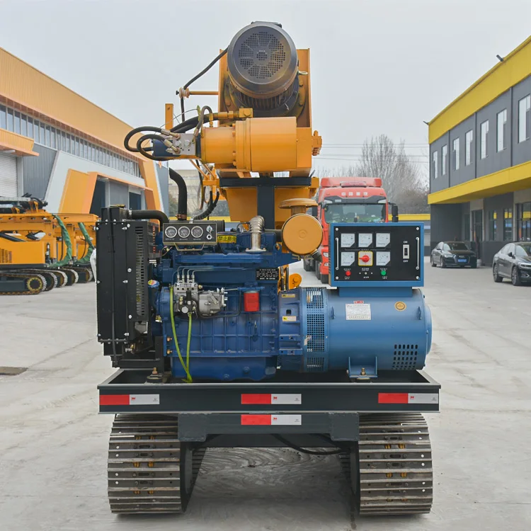 High Quality Ground Screw Pile Electric Driver for Solar Photovoltaic Power Plants