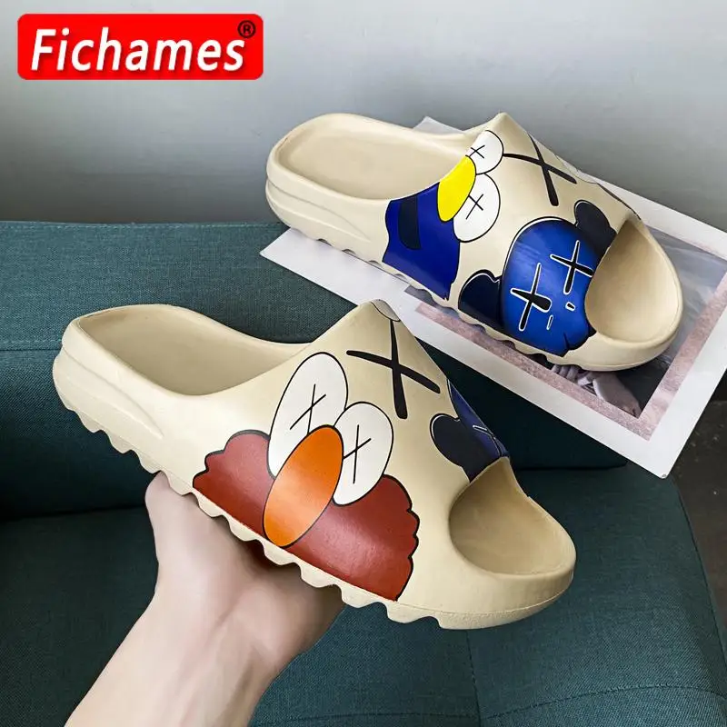 Unisex House Shoes Non-Slip thick Soft Platform Slide Sandals for Women Men Indoor Outdoor Shower Bathroom Slipper for Adult