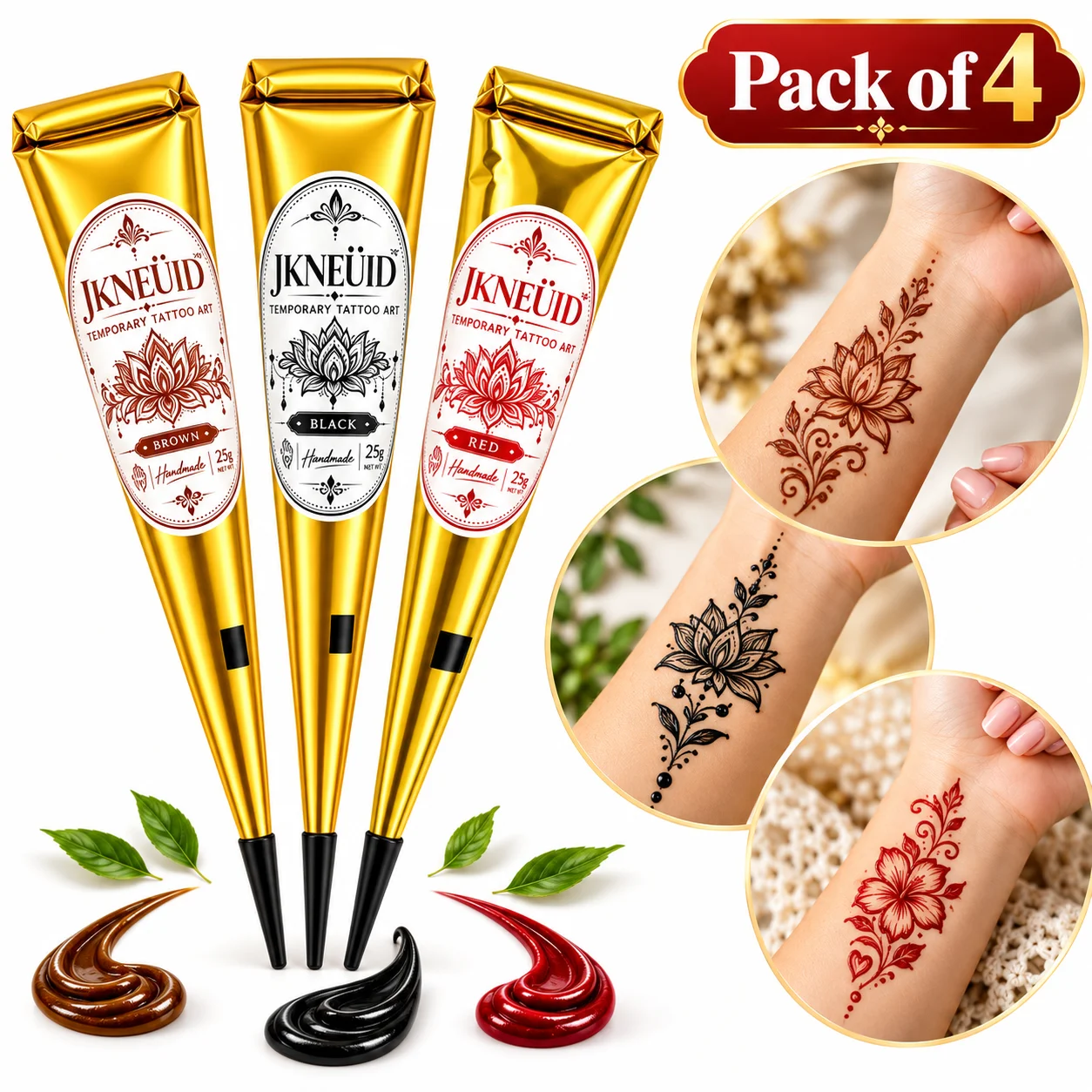 gel-para-tatuagens-temporarias-kit-de-arte-corporal-temporaria-embalagem-com-4-unidades-facil-aplicacao-design-duradouro-ideal-para-festas-e-eventos