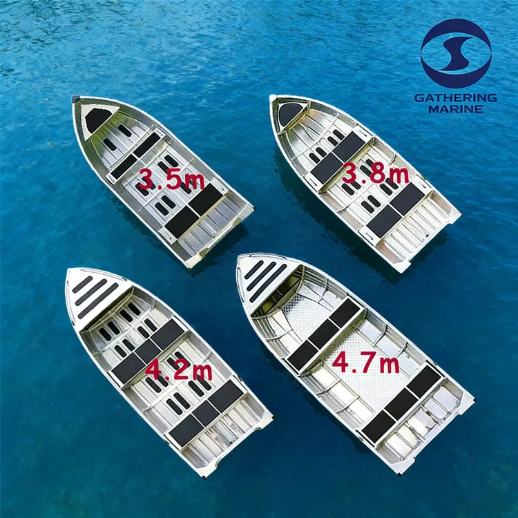 Aluminum Alloy Fishing Boat 3.5m- 5.2m Super Quality High Speed for Sale