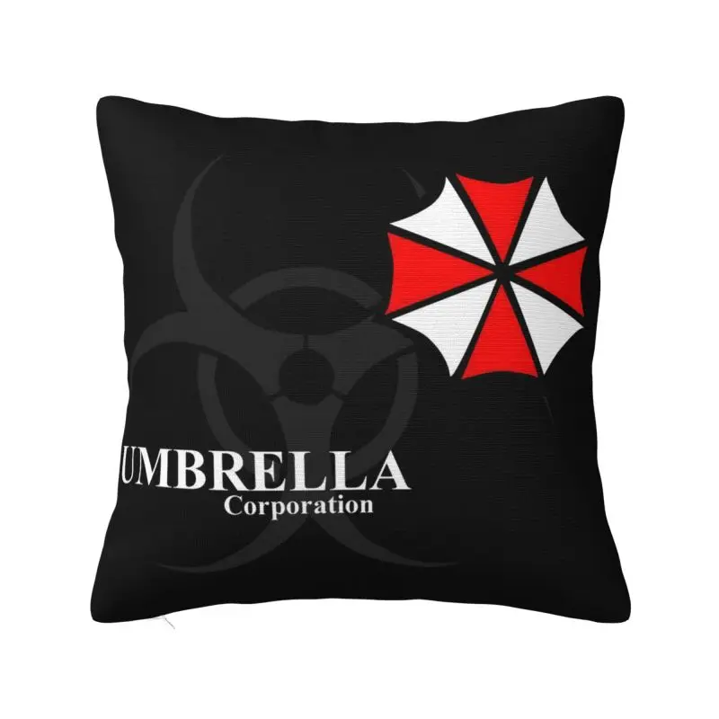 

Custom Modern Umbrella Corporations Sofa Cushion Cover Polyester Pillow Case