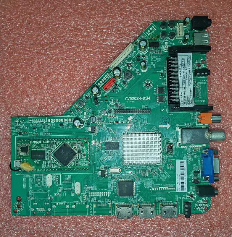 Free shipping! CV9202H-DSM BHSC-151041   R.AM8251TV.A10 TV MOTHERBOARD  FOR LED SCREEN  V400HJ3-PE1