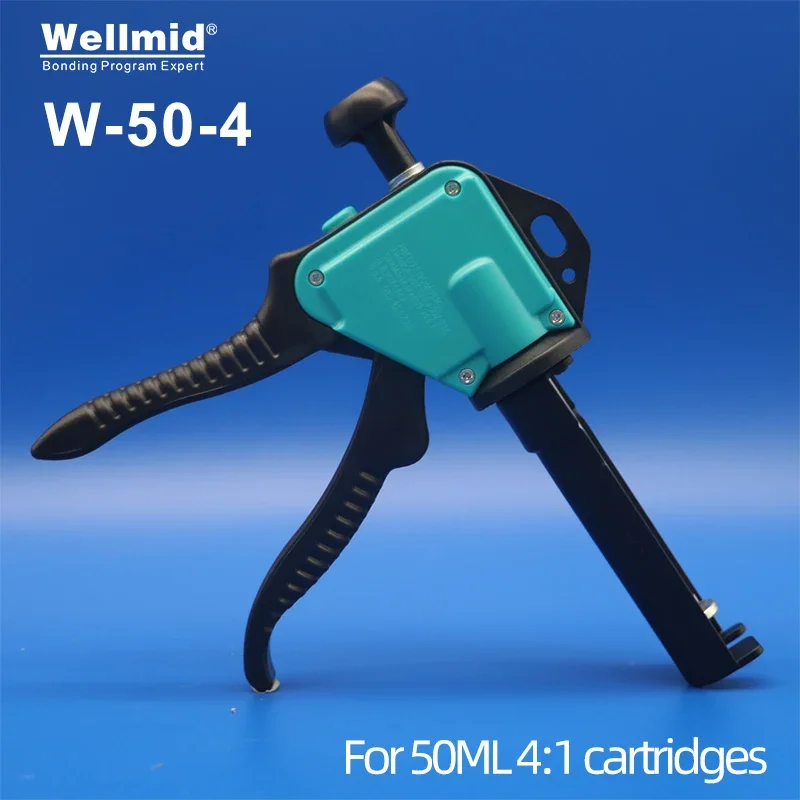 Pistolet manuel à cartouche AB 50ML 4:1, pour colle ab, pistolet à très longue durée de vie, distributeur de distribution de mélange, tige de poussée loctite, pistolet à colle ARALDITE