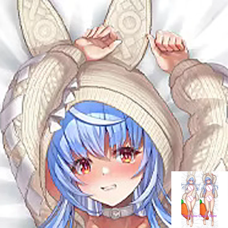 

Dakimakura Anime Pillow Case Usada Pekora Pillow Cover Halloween Christmas Decoration 2023