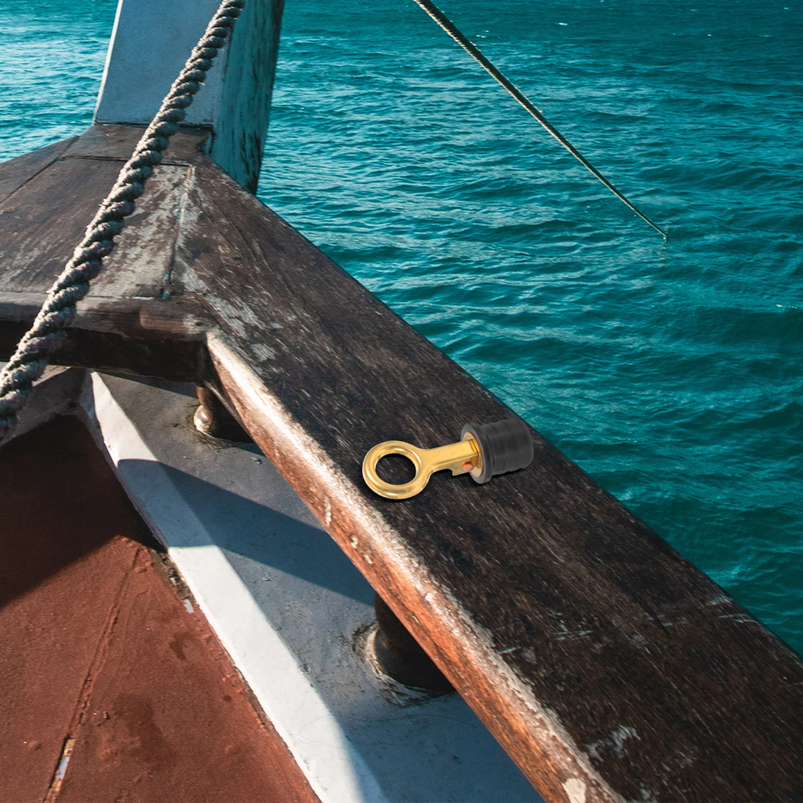 

Drain Plug Marine Boat Accessories Nautical Supplies Yacht Stopper Deck Creative Durable Hole
