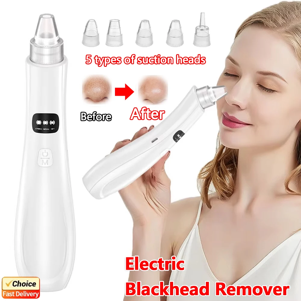 

2026 New Face Cleansing Beauty Machine 3 Suction Mode Blackhead Remover Dead Skin Removal Pore Vacuum Skin Care Tool