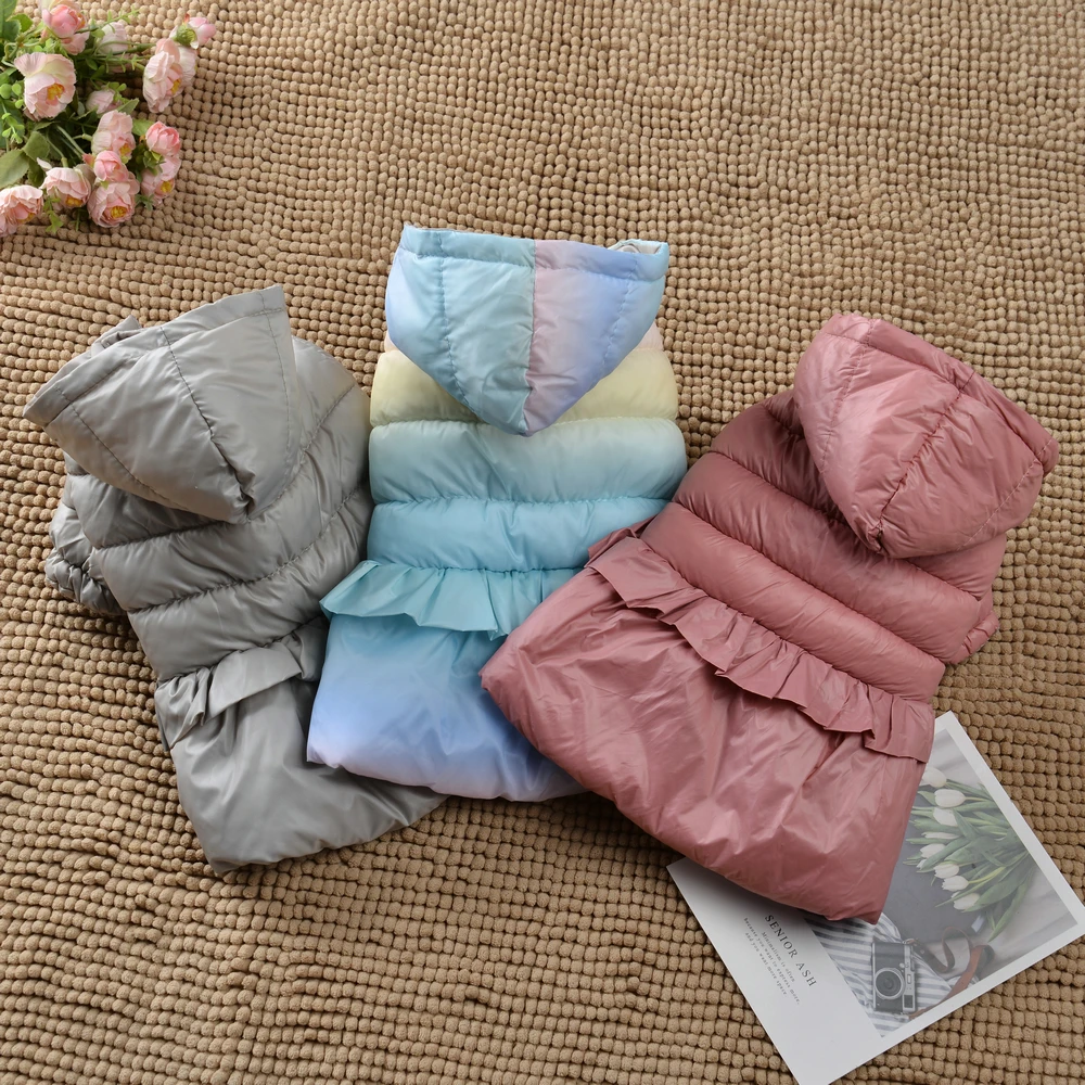 Herbst Winter Haustier Hund Mantel Für Kleine Mittlere Hund Katze Warme Fleece Kleidung Welpen Winddicht Feste Jacke Chihuahua Bulldog Kostüm