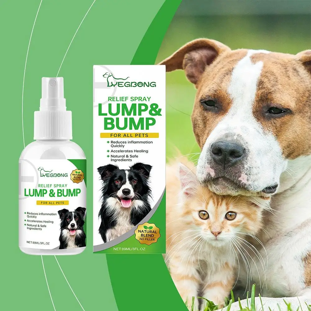 Pet Swelling Relief Spray Skin Swelling Redness Anti-inflammatory Relief Accessories For Dogs Puppies I4u1