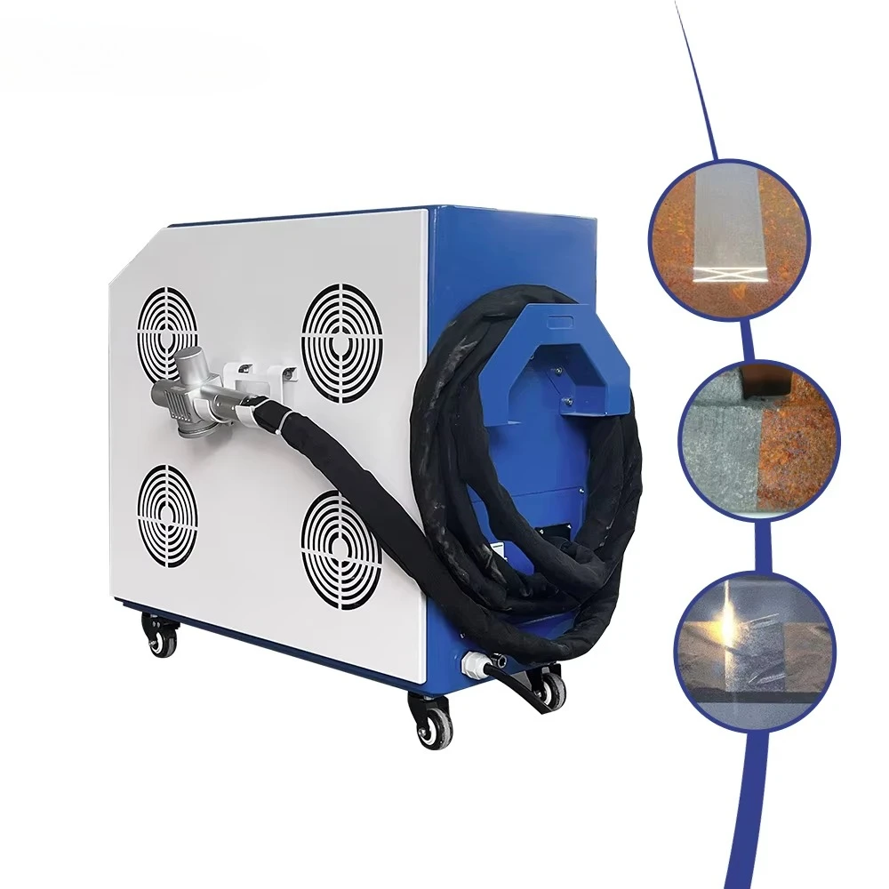 Machine for Paint Metal Rust Removal Portable Fiber Cleaning Machine Rust Removal