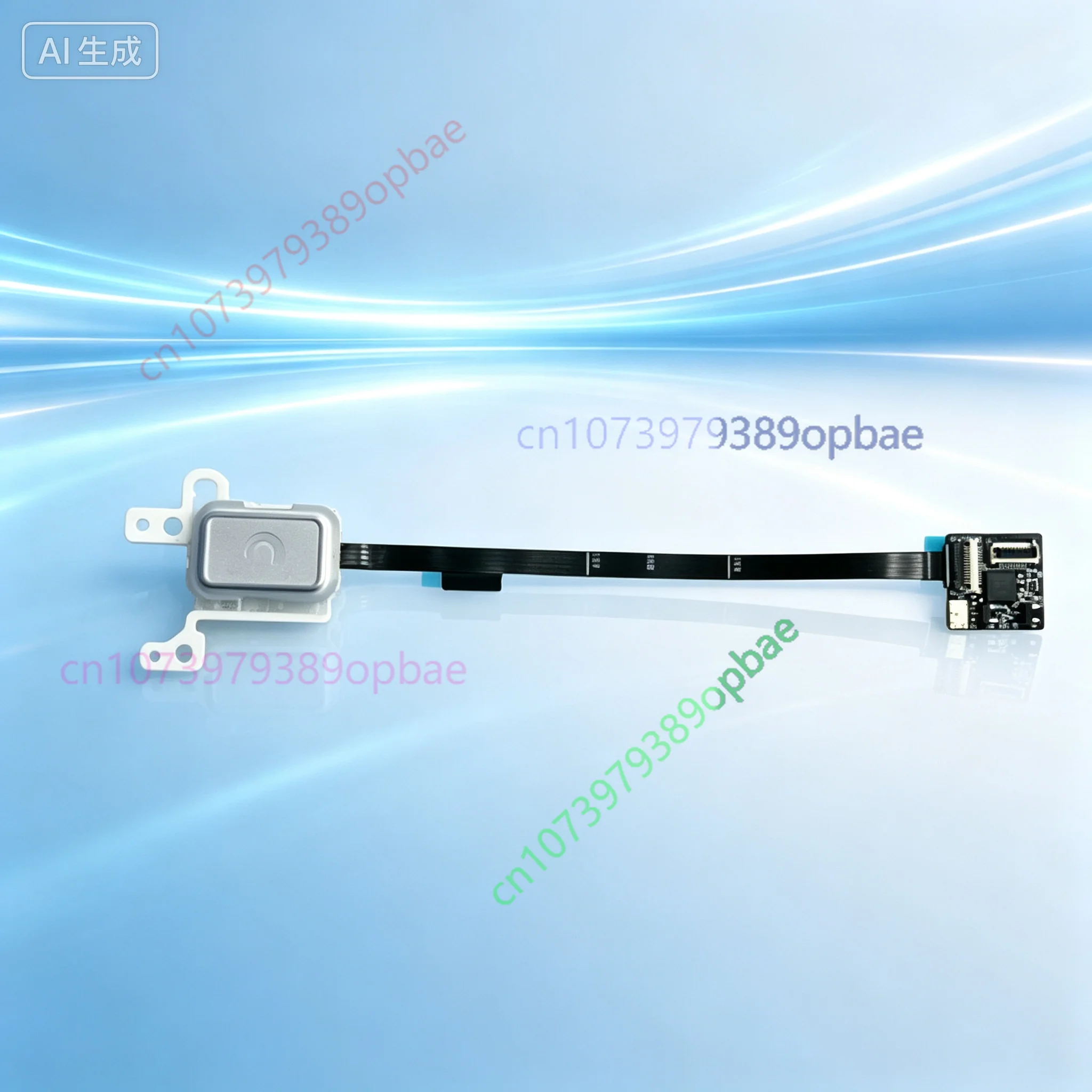 Replacement 0RXK89 Power Switch Fingerprint Board for Dell Inspiron 5401 5402 5405 Laptop