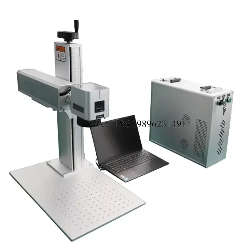 Wmwmnu for RAYCUS 20W 30W Fiber Engraving Metal Marking for Gold Silver Brass Copper Stainless Steel Aluminum