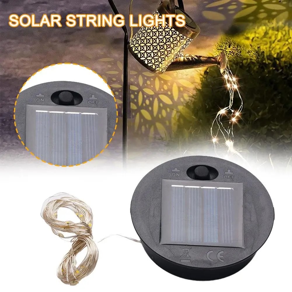 

Solar String Light Replacement Solar Panel Outdoor Hanging Solar Lanterns Parts Waterproof Garden Pathway Accessories