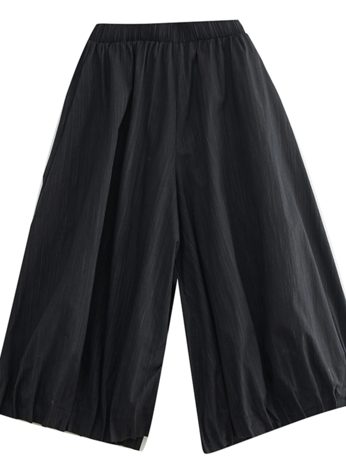 بالإضافة إلى حجم الصيف عارضة k مرونة واسعة الساق مطوي فانوس تنورة السراويل فضفاضة البنطلون السراويل تصميم فريد تخفيف Sle Nat...