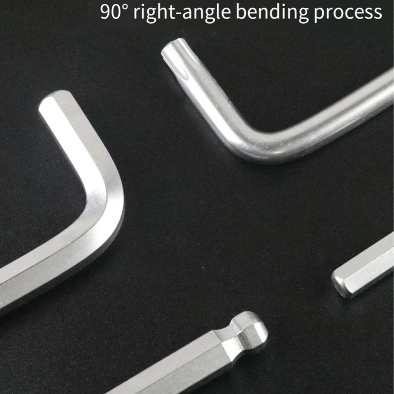 多目的 L 型六角レンチセット六角キー拡張ハンドル付き狭いスペースの修理と組み立て