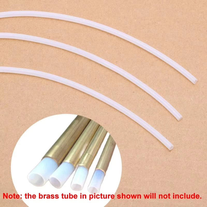 3 قطعة PTFE أنبوب طول 300 مللي متر لينة رمح كم RC قارب نموذج الأنابيب البلاستيكية لقطر 3.18/4/4.76/6.35 مللي متر المحور المرن