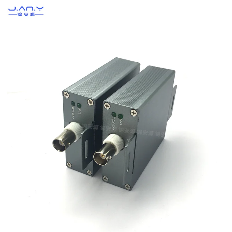 IP high-definition coaxial converter monitoring video line to network line transmitter BNC analog to IP digital extension