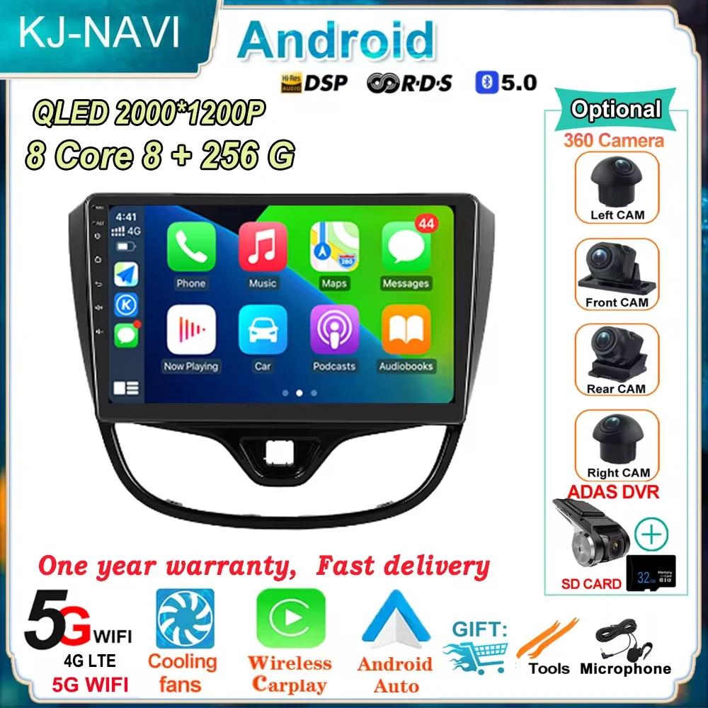 

Android OS 5G WIFI for Opel Karl for Opel Vinfast 2017-2020 GPS Navigation Car Radio Multimedia Video Player Auto Carplay