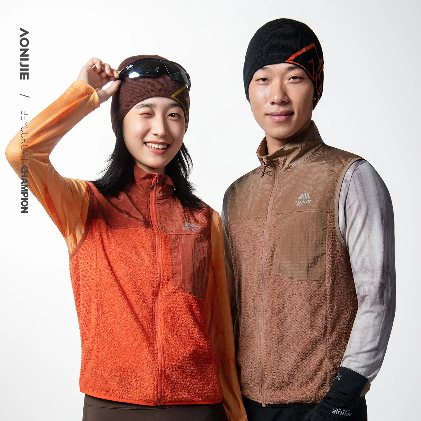 

Aonijie унисекс уличный легкий и теплый жилет бархатный ветрозащитный воротник-стойка беговое пальто для кемпинга альпинизма пеший туризм F5240