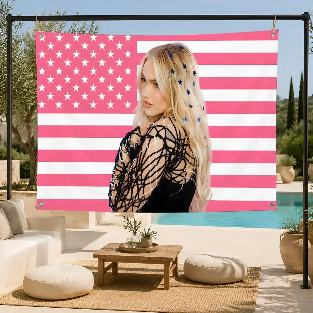 Pop Singer F-Freya Skye Flags Fan support, home, dormitory, wall decoration, outdoor camping, party banners, gifts