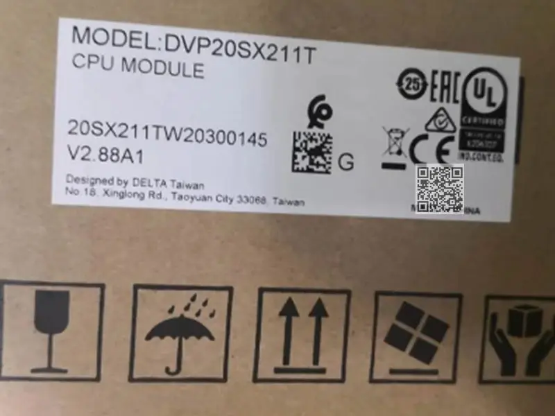 DVP20SX211T 20 Point 8DI/6DO NPN 4AI/2AO PLC New