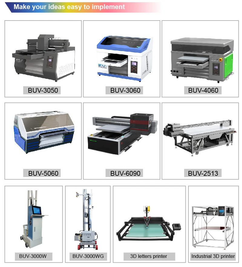 factory price small desktop digital inkjet flatbed A3 uv printers for logo printing