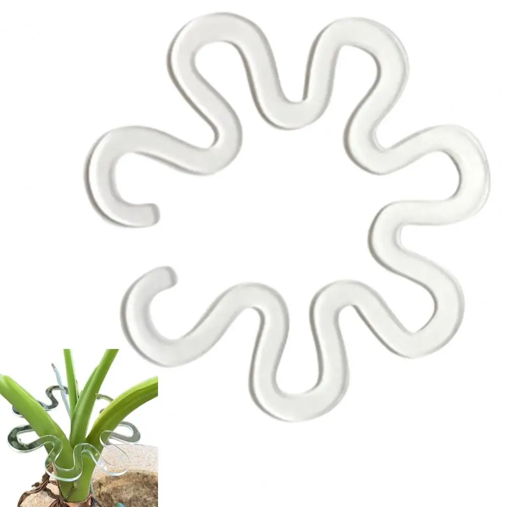 Ornamental Plant Stand Outdoor Plant Support Reusable Monstera Plant Support Holder Set for Indoor Outdoor Plants Flower Shape