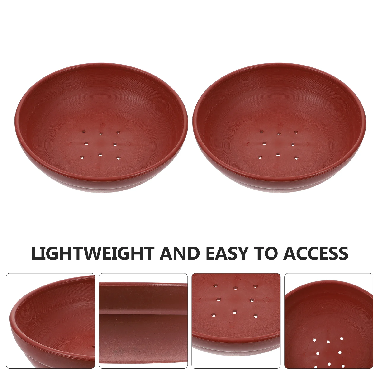 

2pcs Pigeon Nest Egg Basin Multi-Function Plastic Bird Nest For Home Breeding Breathable Sturdy Safe Comfortable Wear Resistant