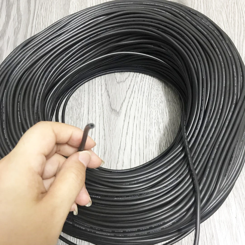 10Meters PVC Jacket Cable UL2464 2C/3C/4C/5C 24AWG Multi-core Tinned Copper Audio Signal Wire Power Cable