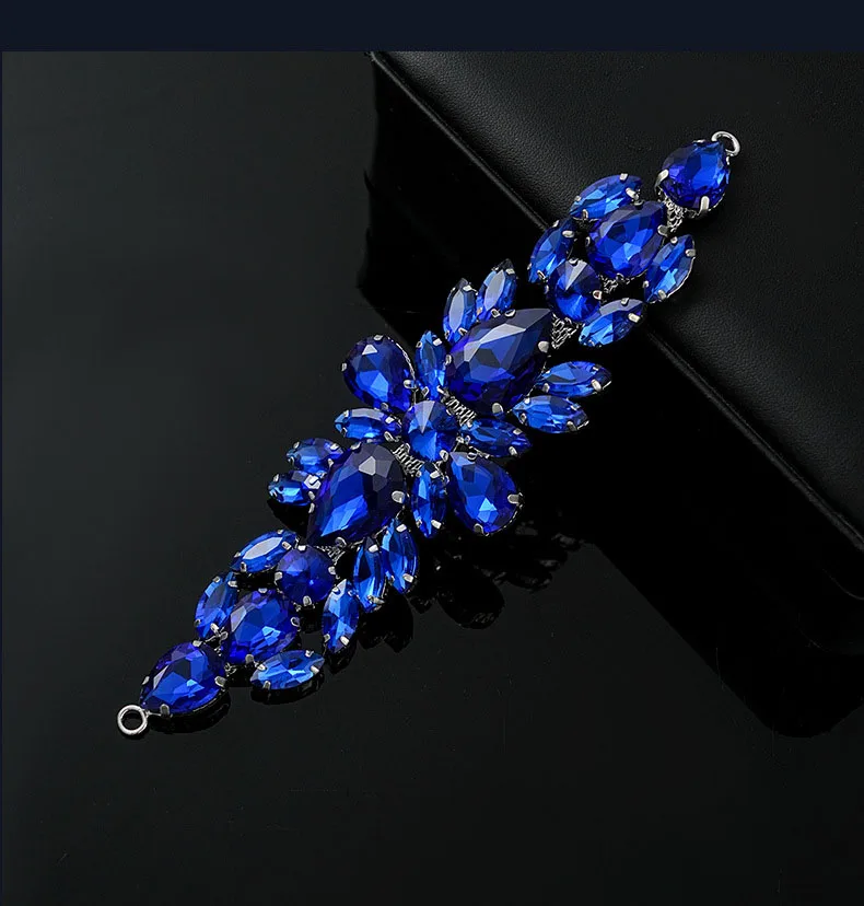5 Stück Strass-Dekoration Kristall-Diamant-Accessoires für Taschen und Hüte DIY-Handwerk Hochzeits-Abendkleid Hochwertige Strass-Verzierung – Detail 8