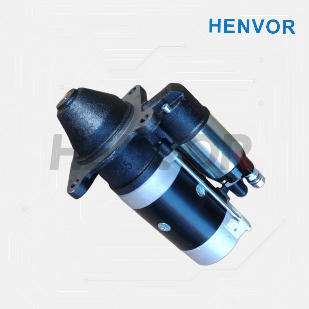 R4105ZD R6105IZLD R6110 Engine Starter Motor QDJ265F Start Motor For Generator Set Repair Parts
