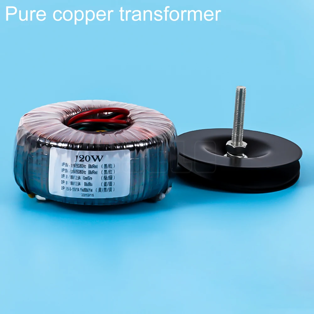 

Lyele Audio 120W Toroidal Transformer A-core No-breakpoint Iron Core HiFi Home Theater Sound Amplifier DIY