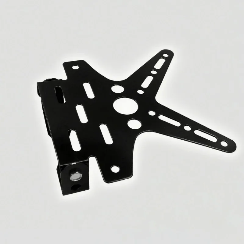 Universal for Motorcycle Rear License Plate Frame Bracket Rack Scooter Adjusted Number Plate Holder Multiple Colors Available