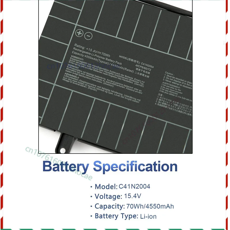 

C41n2004 laptop battery for Asus Zenbook duo 14 ux482e ux482ea ux482ear ux482eg