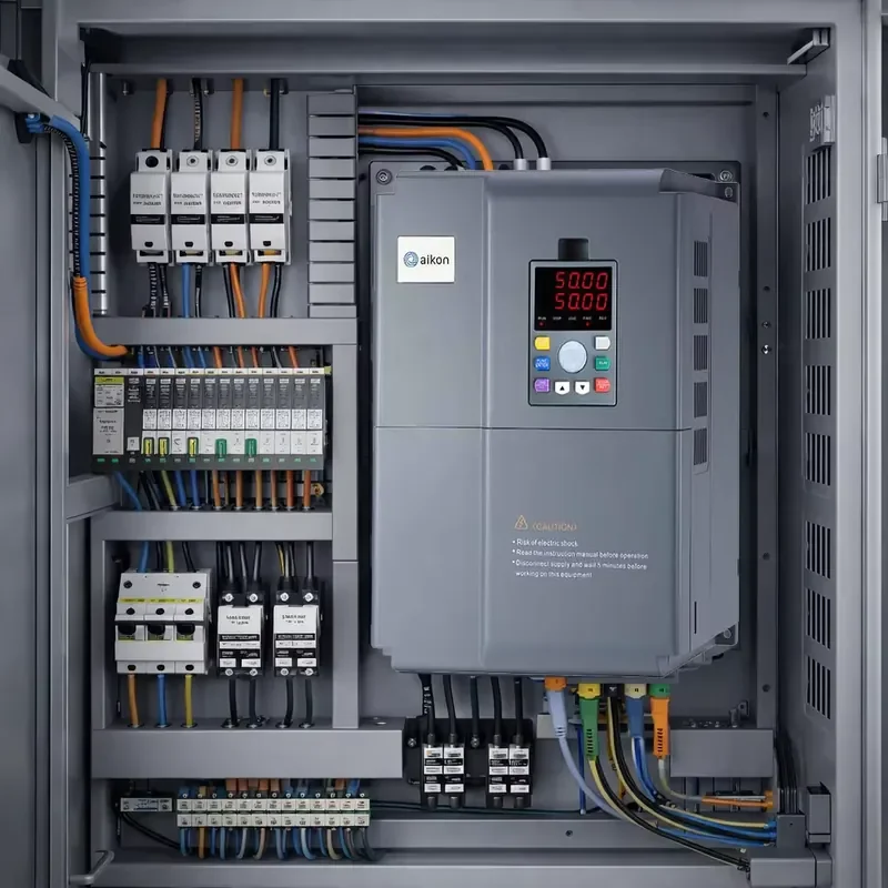 Converter Single Phase to 3 Phase VFD AC Drive with Vector Control Industrial Motor Drive
