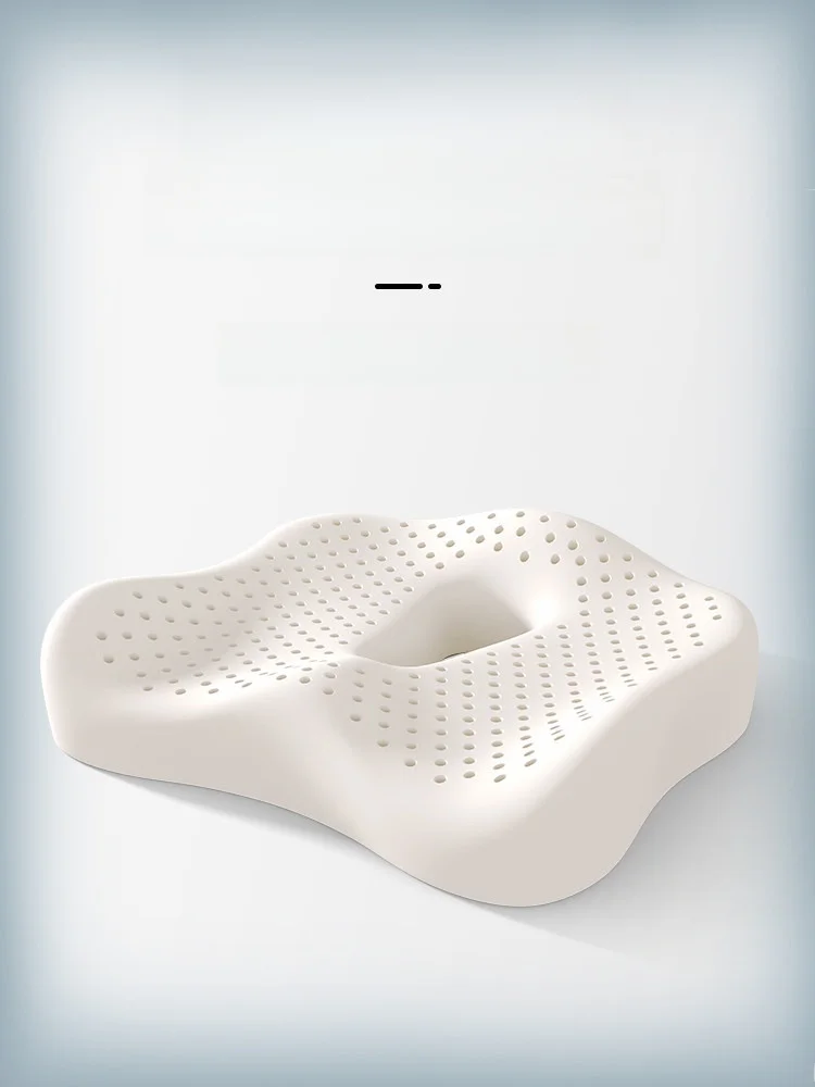

Latex Cuion Office Chair Pad Car Cuion Butt Lifting Ba Support Irregular ape Breathable Modern Simple Sle