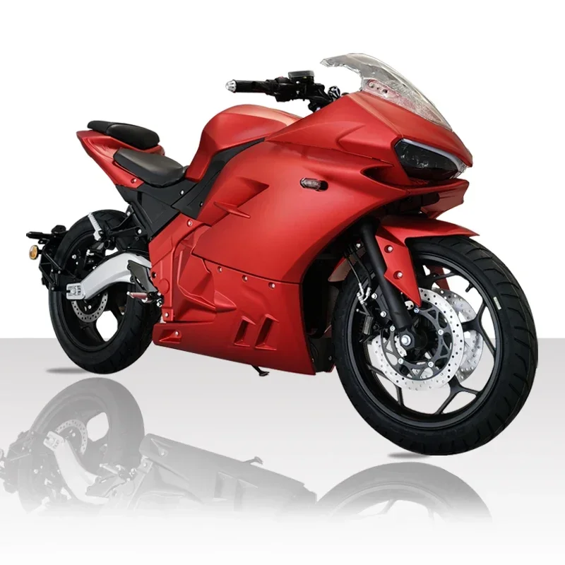 

JUFENG Motorcycle Good Quality Chain Motor 72v Lithium 240km Range Powered 4000W Electric Motorcycle