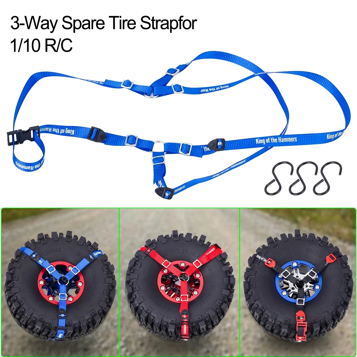أفضل حزام تثبيت إطارات احتياطية لسيارات RC 1/10 مقياس: تقييم شامل لـ RC4WD مع تجارب حقيقية