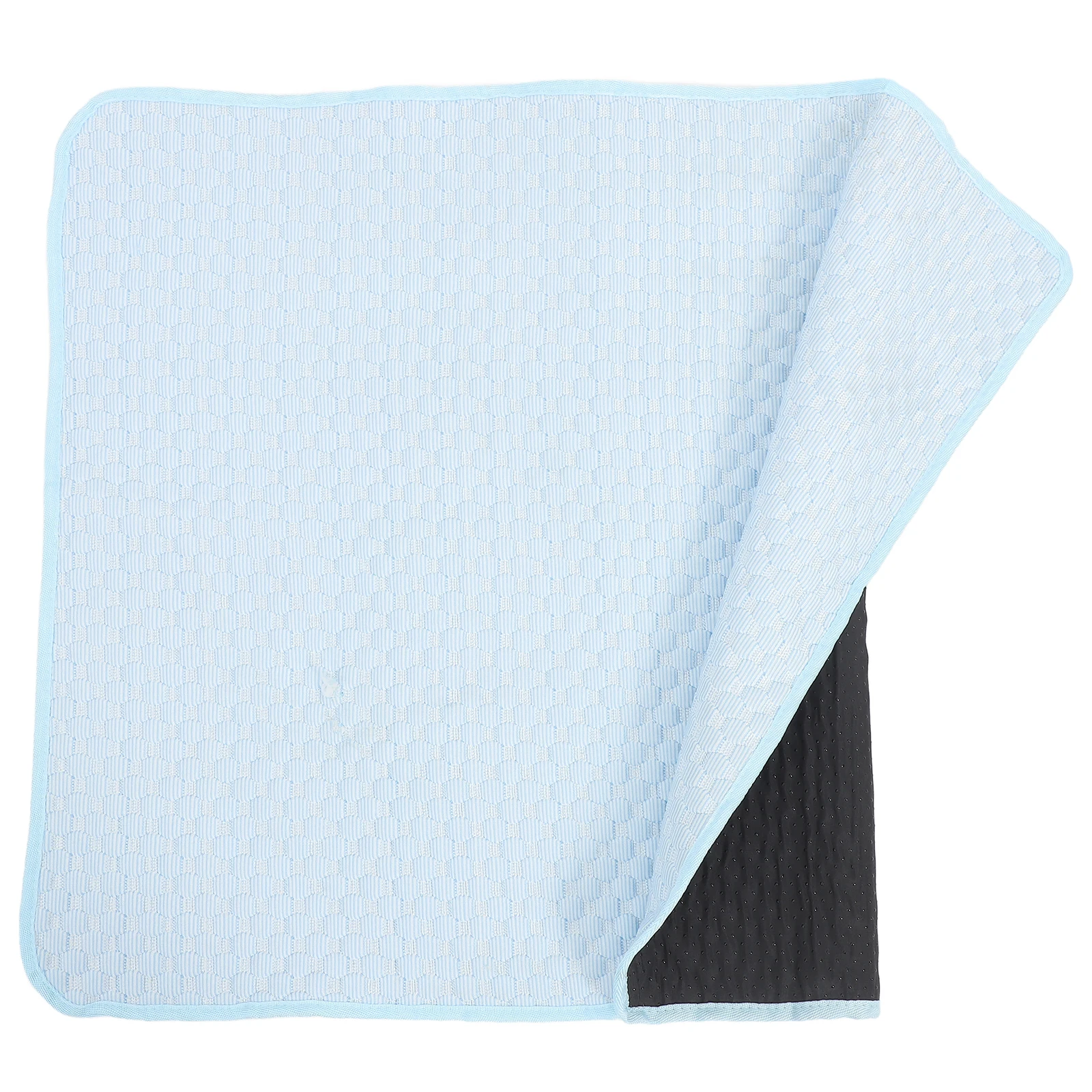 

Cooling Pad Blue L Size Summer Mats for Dogs Cats Comfortable Bed Car Use Cloth Material Pet Supplies Cat Nest Dog Bed Cooling