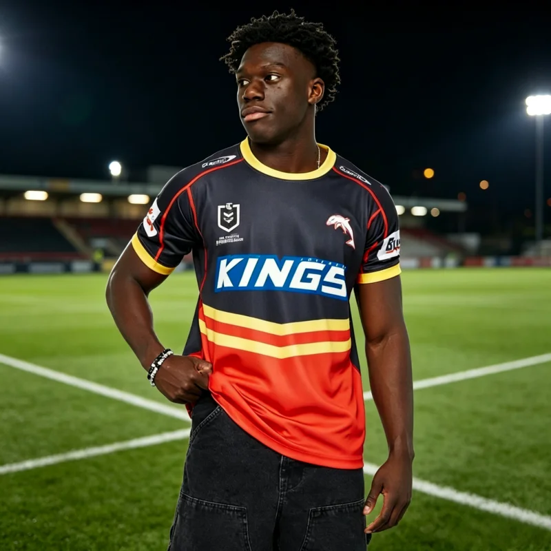 Mens Fashion Rugby Shirts - 2026 Summer New Fashion Dolphins Rugby