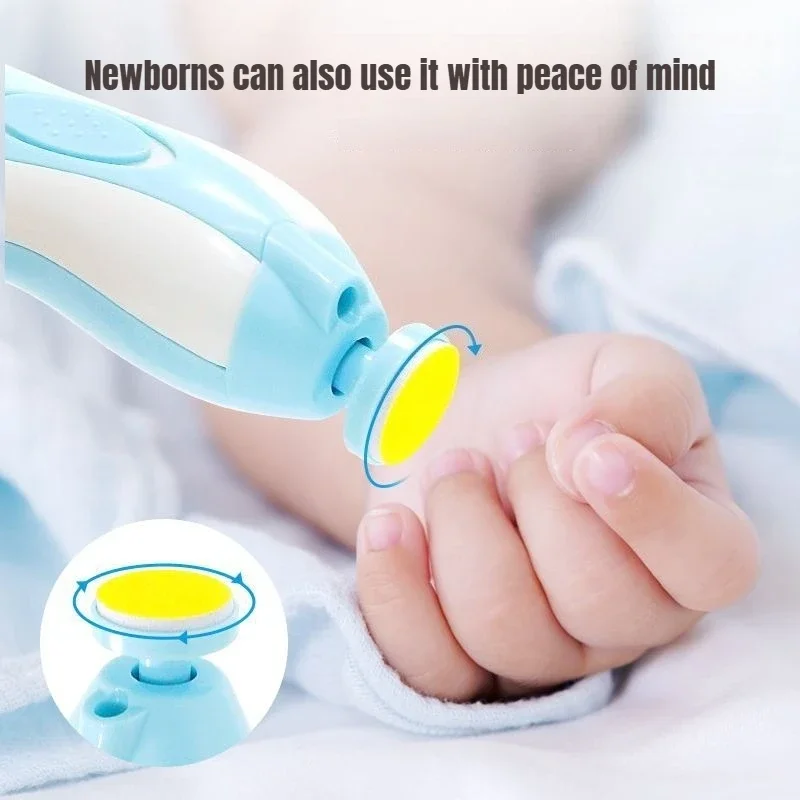 

Многофункциональный электрический набор для ухода за ногтями младенцев: триммер, маникюрный инструмент, пилка для ногтей, кусачки для ногтей на руках и ногах