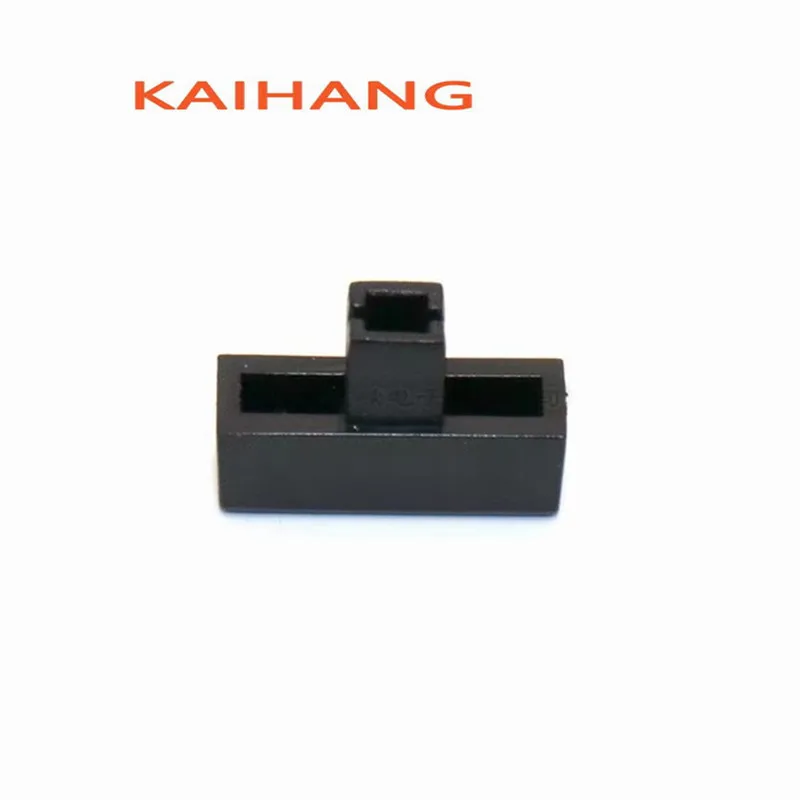 10PCS Plastic Black Cap T-Shaped Key Cap Power Switch Cap Self-Locking Switch Cap Square Hole 3.2*3.2mm - view 4