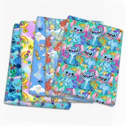 Disney 50*145cm Patchwork Stitch Polyester Cotton Fabric For Tissue Sewing Quilting Fabrics Needlework Material DIY Handmade