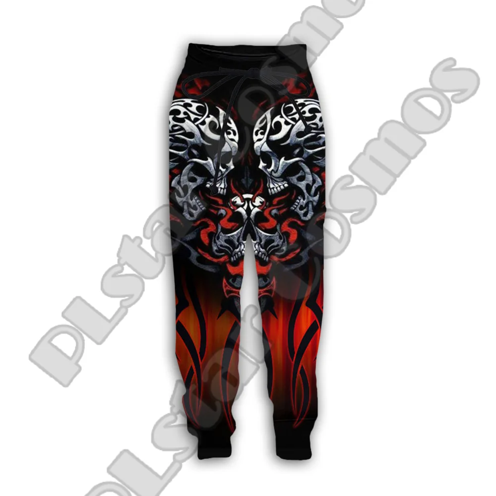 

NewFashion Ghost Gothic Skull Reaper Vintage Devil Streetwear 3DPrint Harajuku Casual Funny Jogger Sweatpants Trousers Pants X6