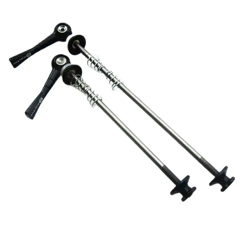 

48g 2pcs Titanium Axle Skewer CNC Bicycle Quick Release Road MTB Bike Cycling Wheel Hub Skewers Set Quick-release Skewer Lever